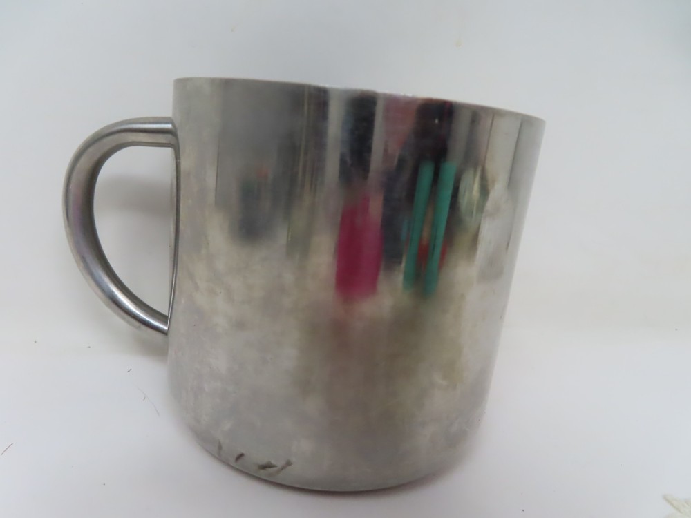 Made Rite MRS Silver Handle Cup Monogramed MRS