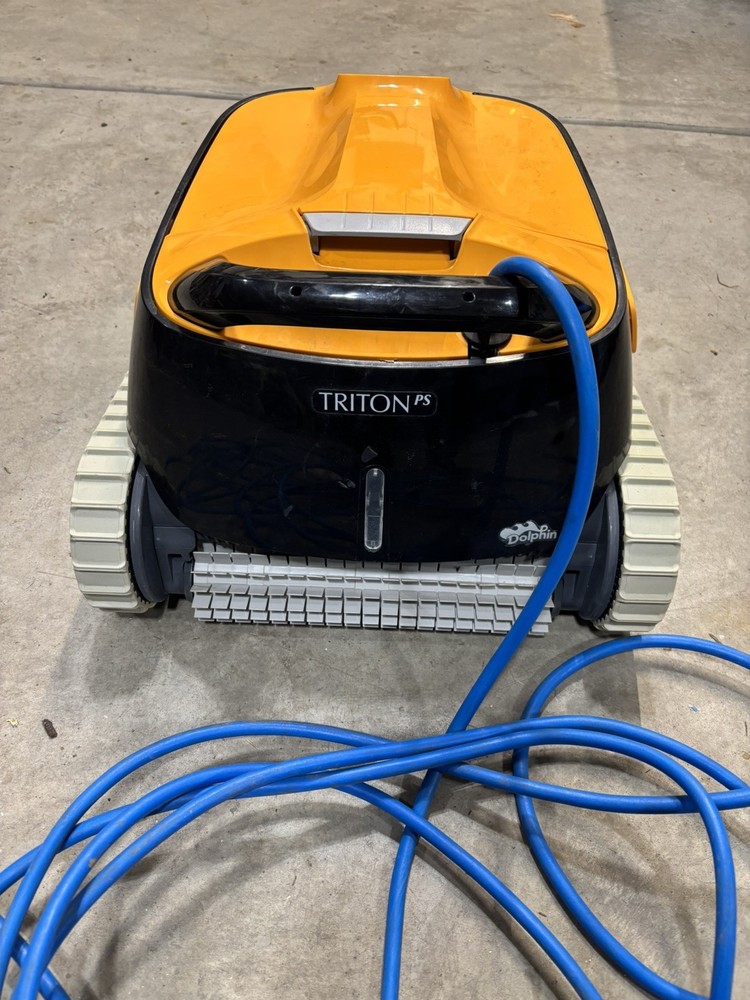 Dolphin Triton PS Automatic Robotic Pool Cleaner Maytronics UNTESTED
