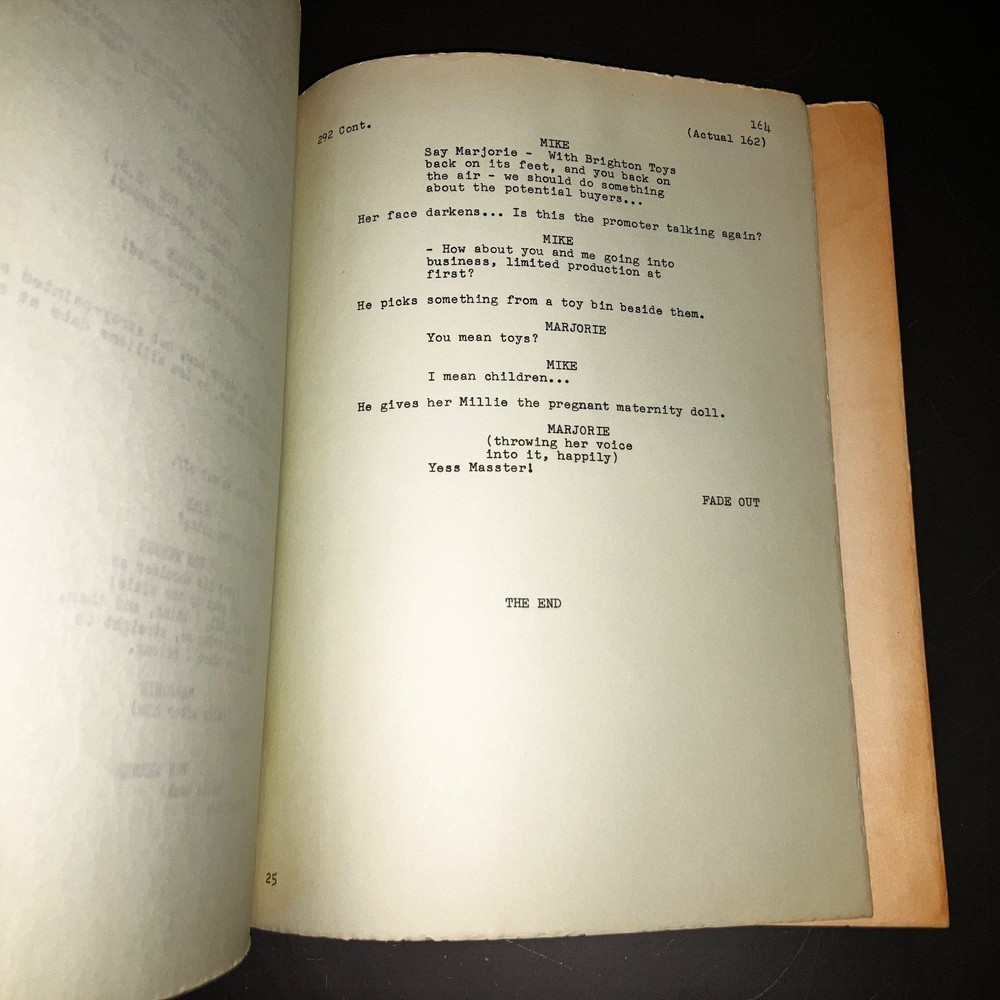Rare SMASHMASTER (1964) Legendary Unmade Comedy - 2 Orig. Scripts + Notes + COA!