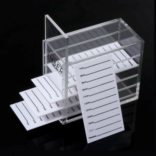 5 Layers Acrylic Lash Storage Case