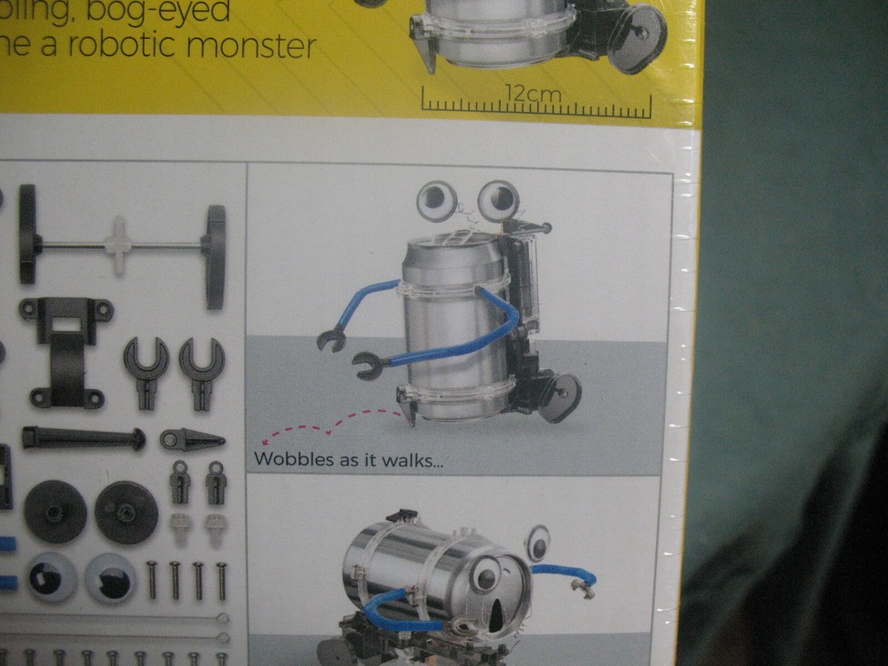 KidzRobotix Tin Can Robot Kit Educational Toy