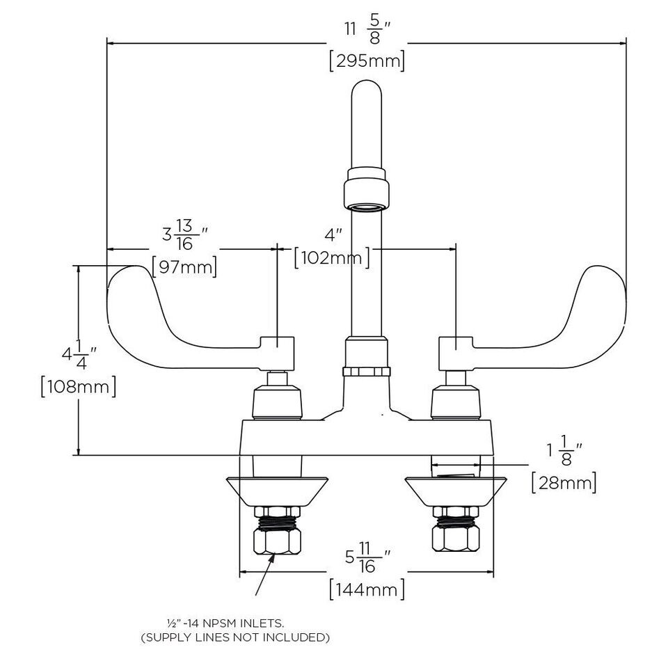 Speakman SC-3084-LD Commander Centerset Faucet