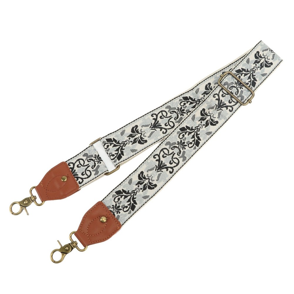 Embroidered Camera Strap Thickened Bohemian Style Floral Pattern Camera Neck