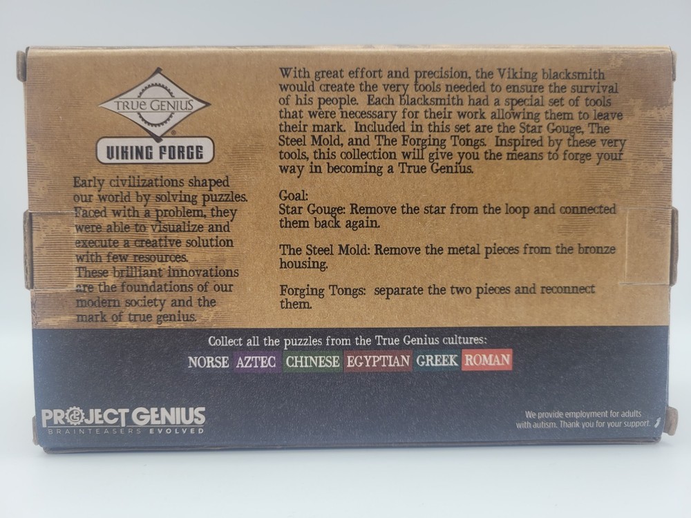 True Genius Viking Force Brainteaser Puzzles