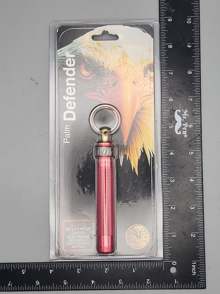 ASP Palm Defender Red ORMD 4 1/2" overall. Aluminum constructon NOS