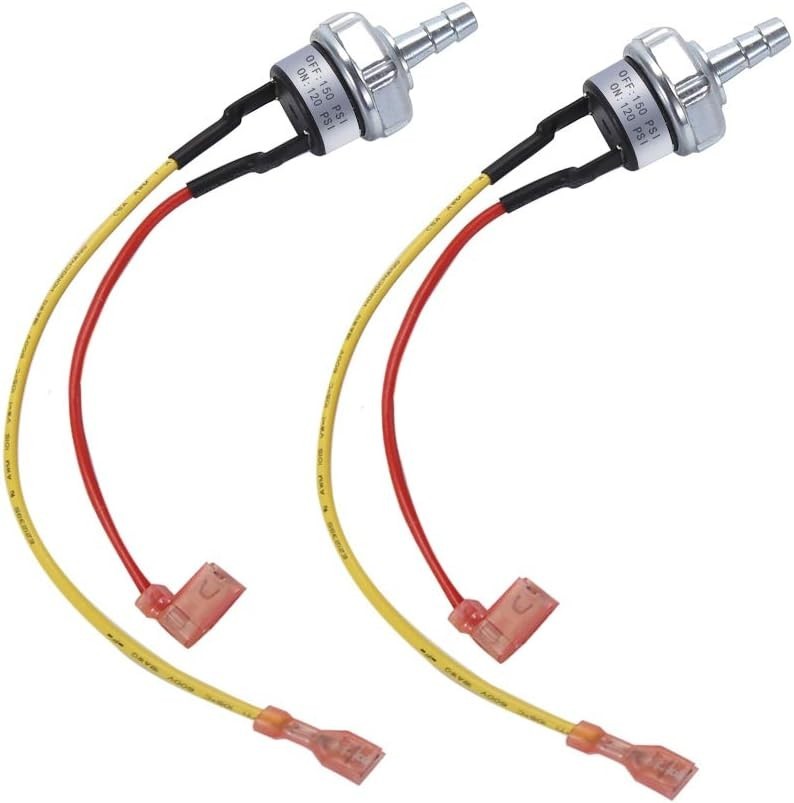 Certified 150 PSI Air Pressure Switch - Automatic Control for Compressors