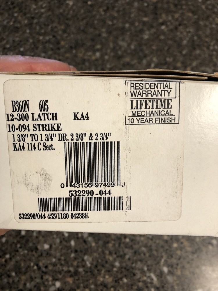 Schlage Maximum Security Deadbolt Lock Kit