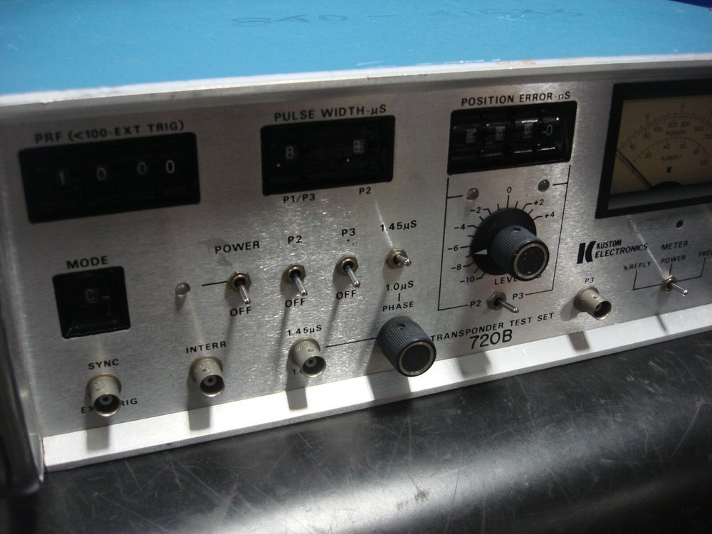 KUSTOM ELECTRONICS 720B TRANSPONDER TEST SET MEC MICHEL