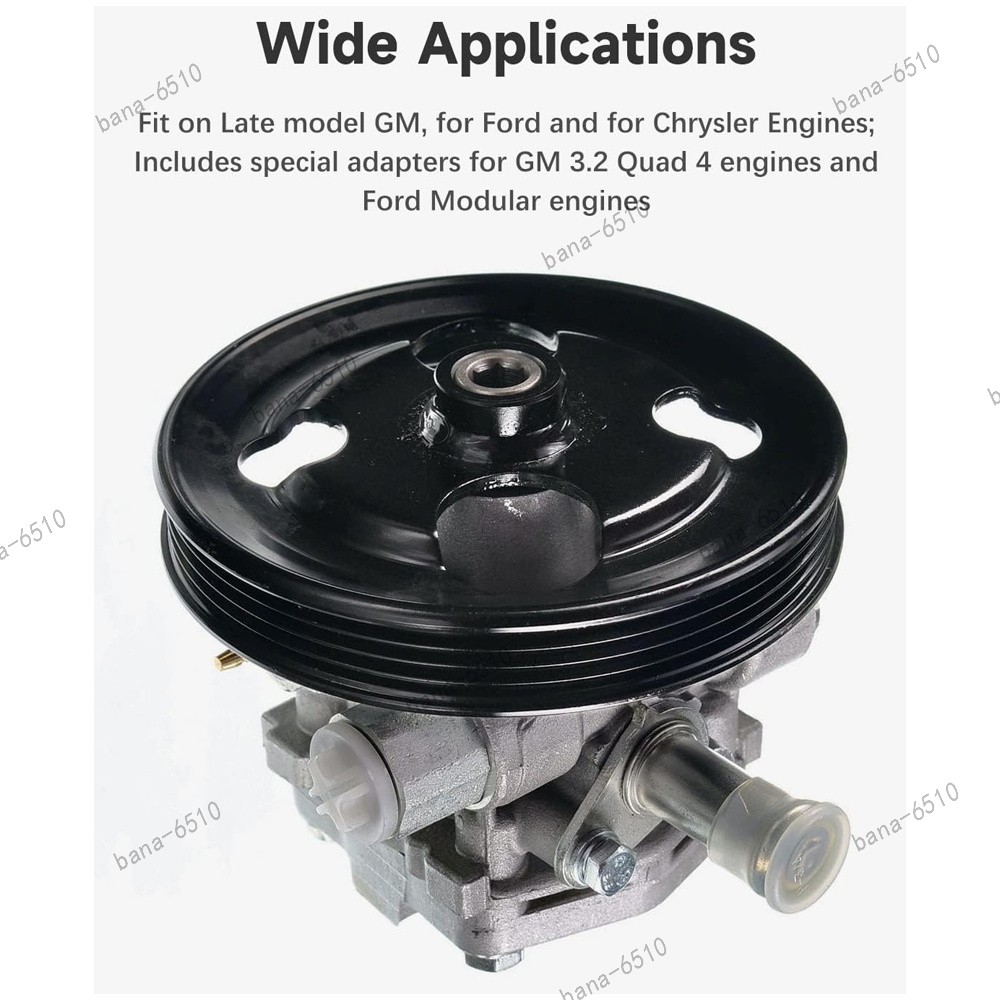 13PCS Power Steering Pump Pulley Puller Remover & Alternator Installer Tool Kit