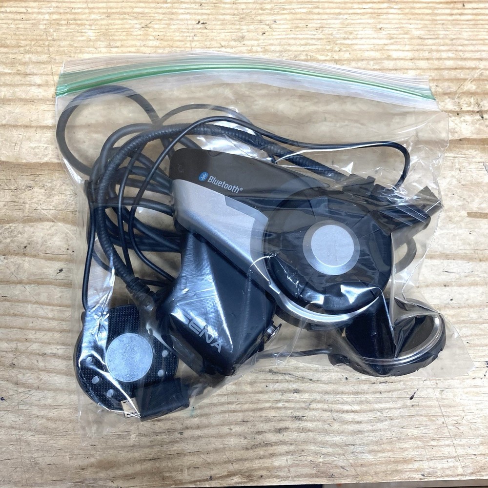 Sena 20S Motorcycle Bluetooth Headset Communication System Module Speakers Dual