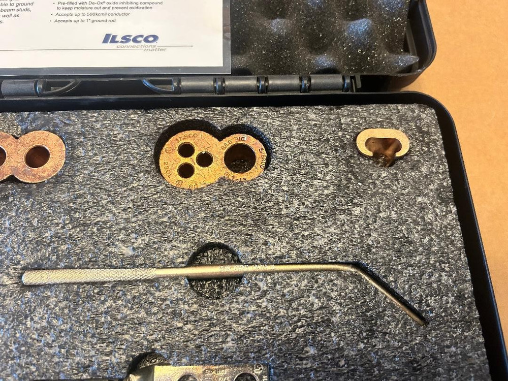 Ilsco Irreversible Copper Compression Grounding Connectors in Case