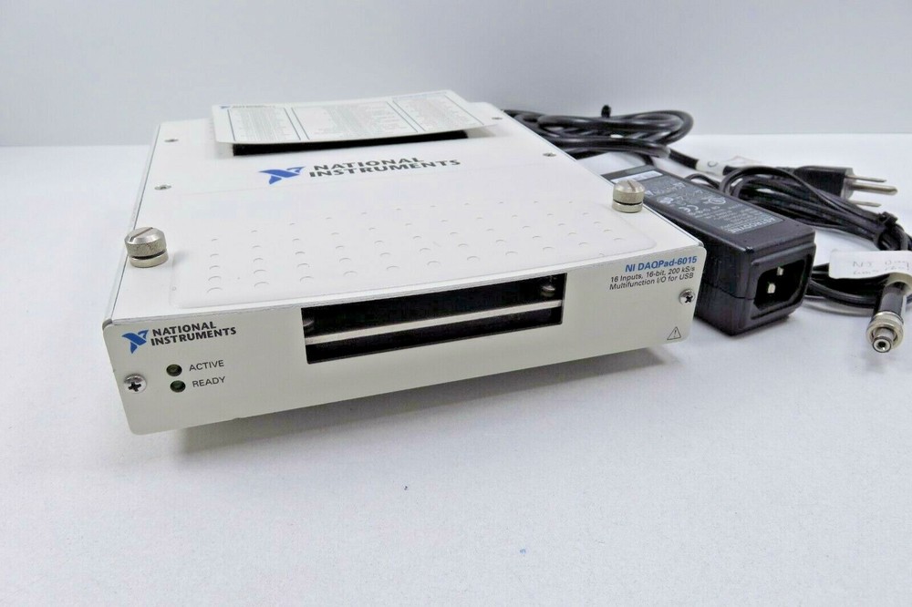National Instruments NI DAQPad-6015 Multfunction I/O for USB (Power Tested)
