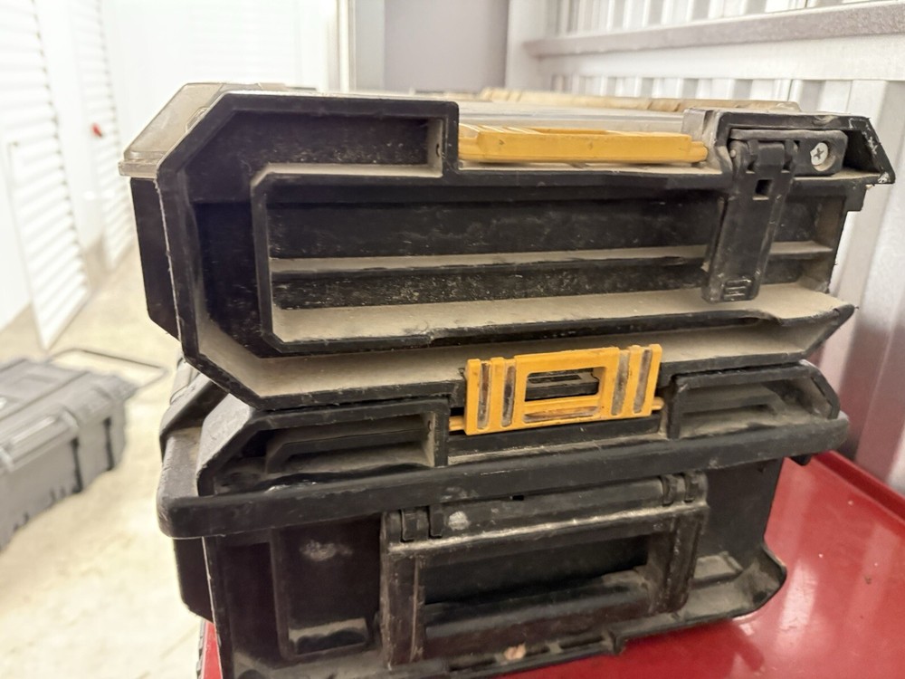 DeWalt Stackable Tool Boxes And Drills