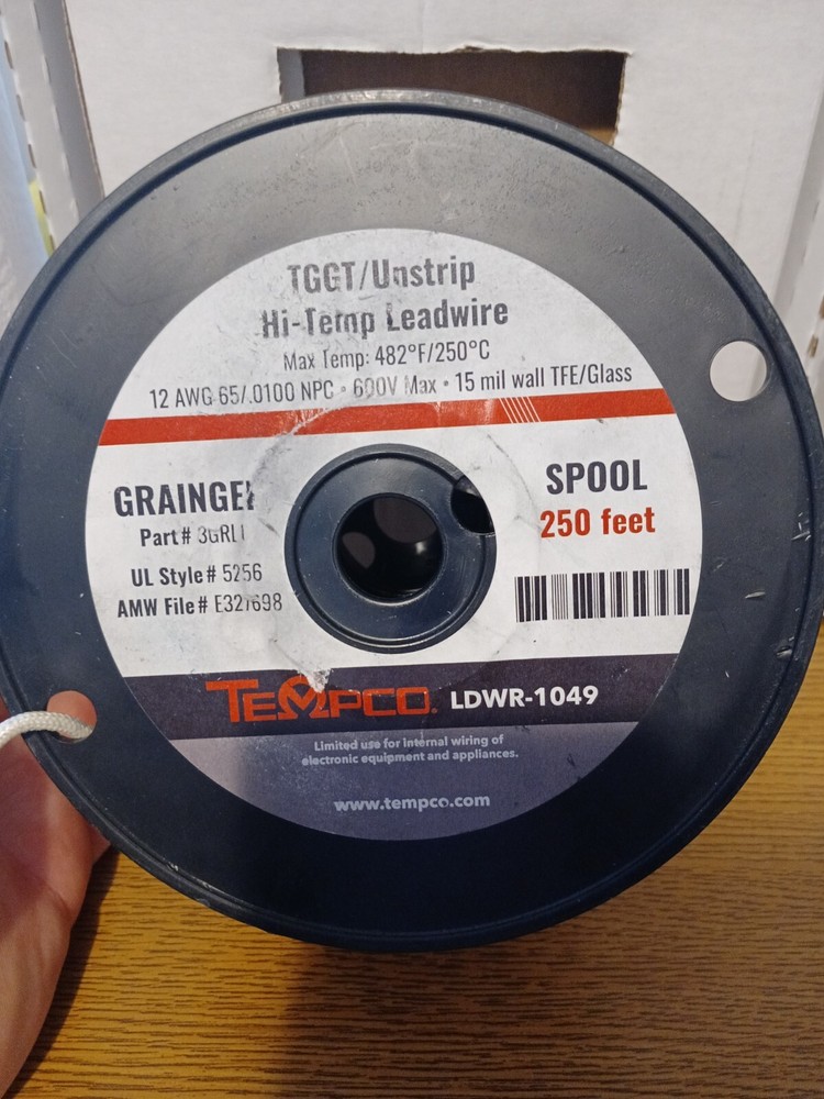 High Temperture Lead Wire 12awg
