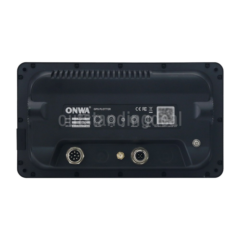 ONWA KP-27 7" 800x480 GPS Chart Plotter Marine Chartplotter w/ GPS Antenna os67