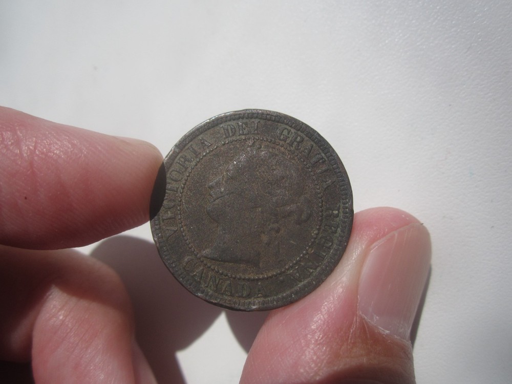 1876 CANADA CENT