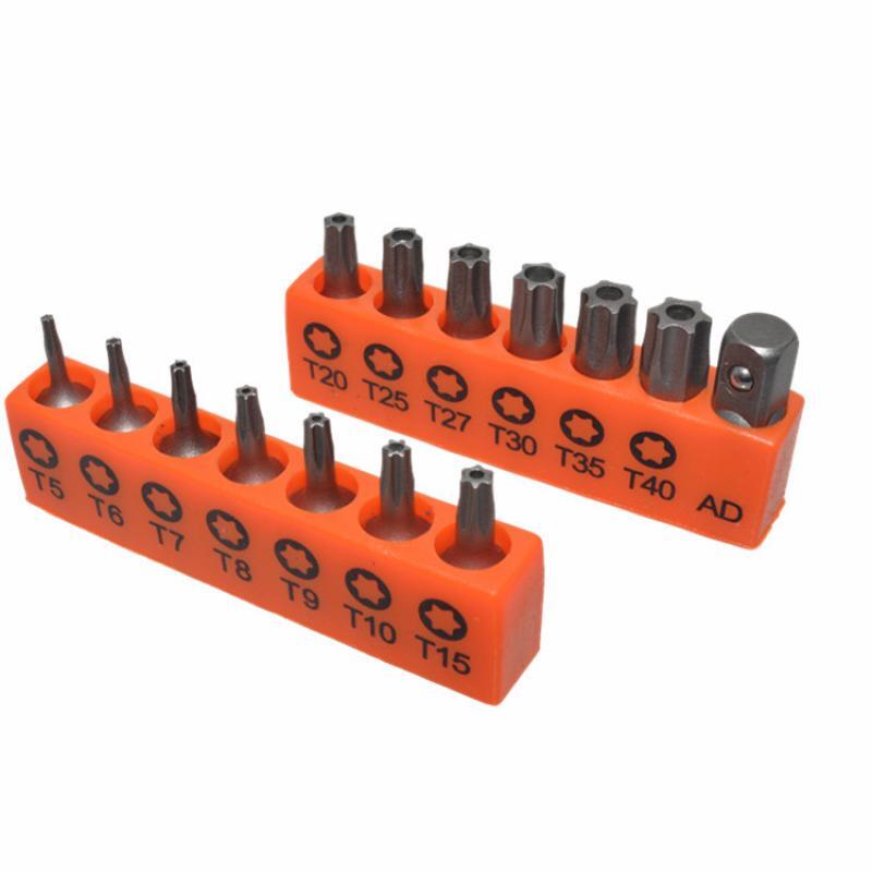 14x Hex Star Spanner Torx Bit Torq Tri Wing Screwdriver Tamper Proof Security