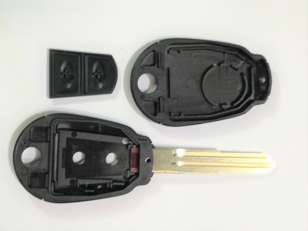Shell key with blade for remote control A 2 buttons compatible Hyundai No