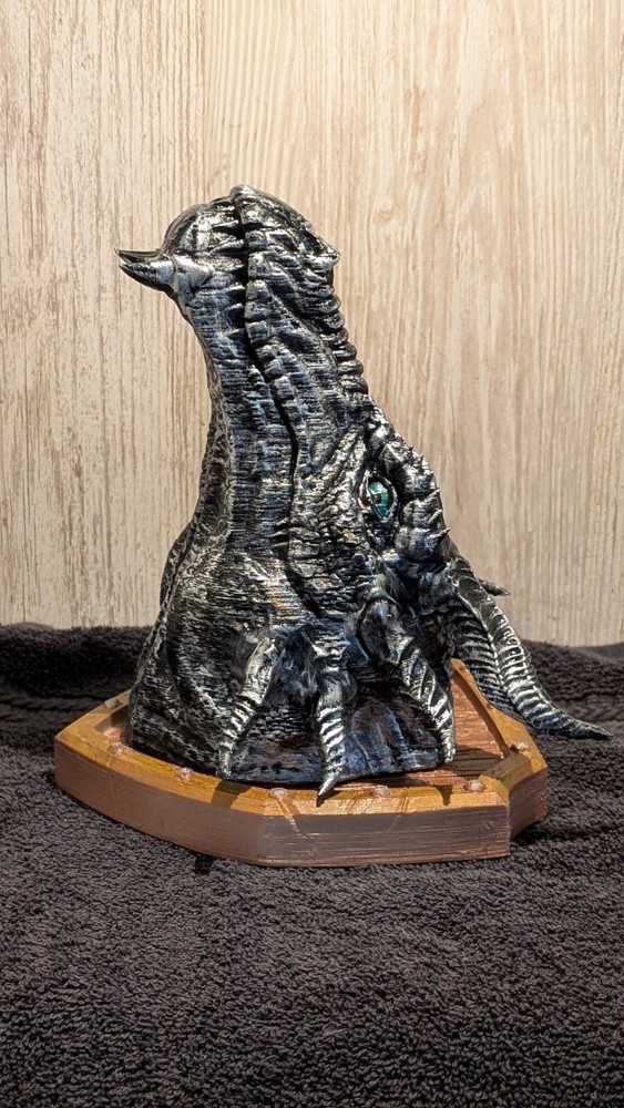 Western Dragon Trophy Wallmount - 3D Printed