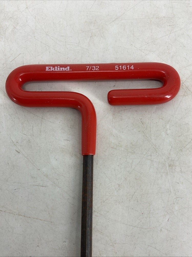 4 PACK Eklind Cushioned T Handle Allen Wrenches