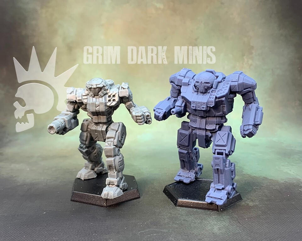 Battletech Scale - proxy mech - Atlas AS7-D4