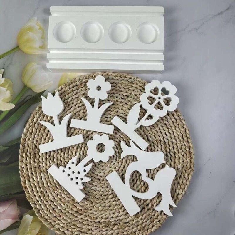 Holder Molds with Base for Making Holder Craft