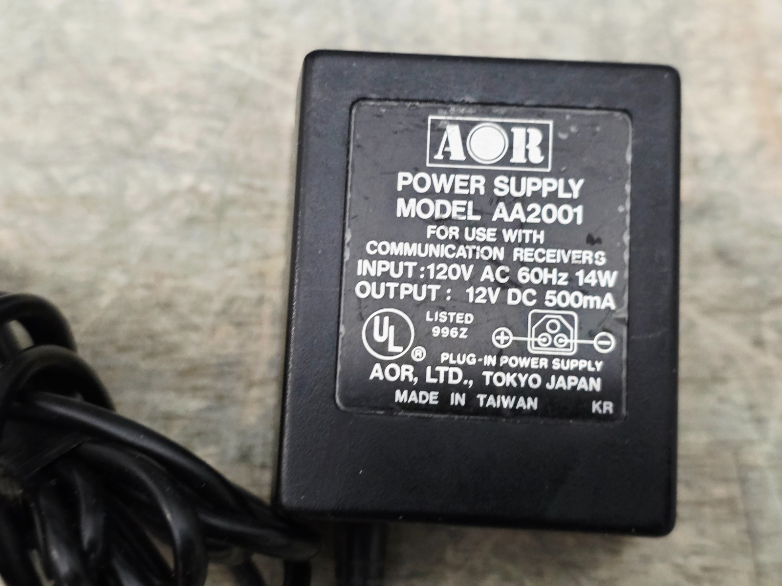 AOR AR-2002 Communications Receiver 25-550 800-1300 MHz C MY OTHER HAM RADIO