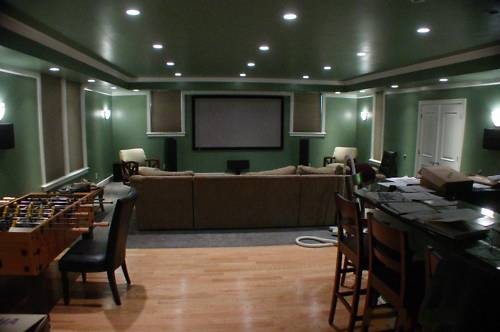 HD Projector / Projection Screen Paint Solution 1 Quart 4K Full HD 1080p 3D