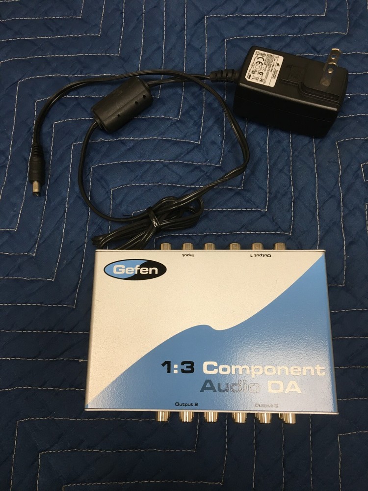 Gefen EXT-COMPAUD-143-CO 1 x 3 Component Video/Audio Distribution Amplifier