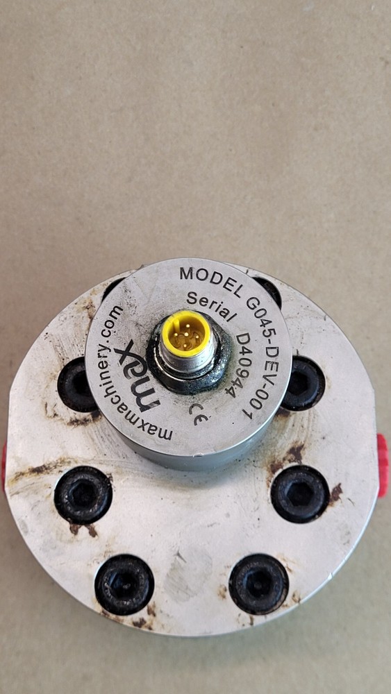 Max Machinery G045-DEV-001 Geared Flow Meter 6000 PSI