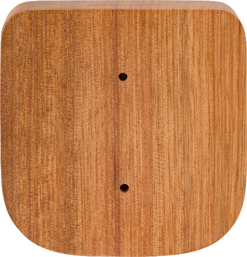 Genuine Fender Level-Up Stratocaster Guitar Wall Hanger/Holder, Mahogany