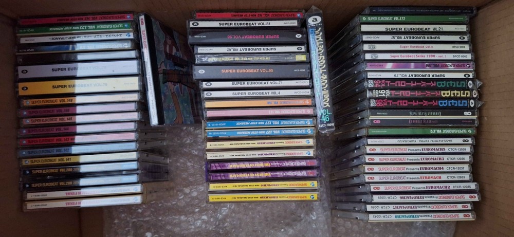 Various Super Eurobeat CD compilations (you choose!) - Initial D Anime OST