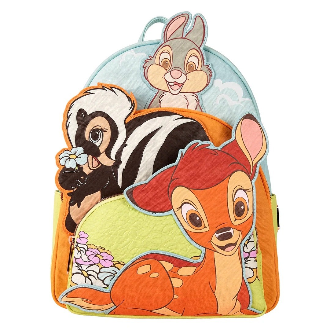 Loungefly Disney Bambi Triple Pocket Mini Backpack
