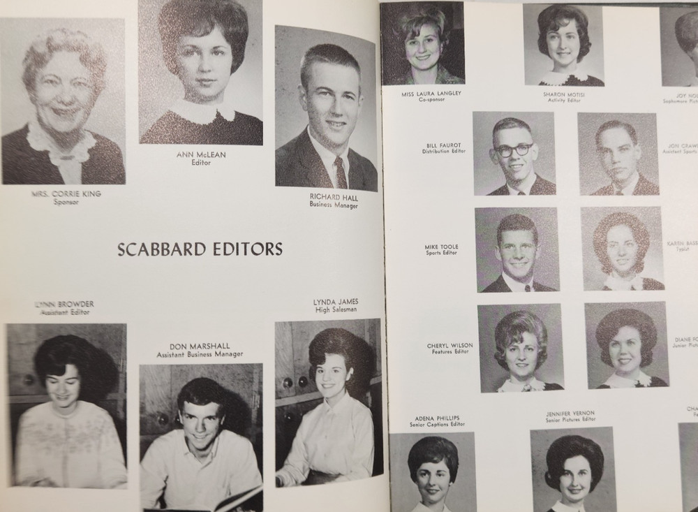 Scabbard 1964 Yearbook