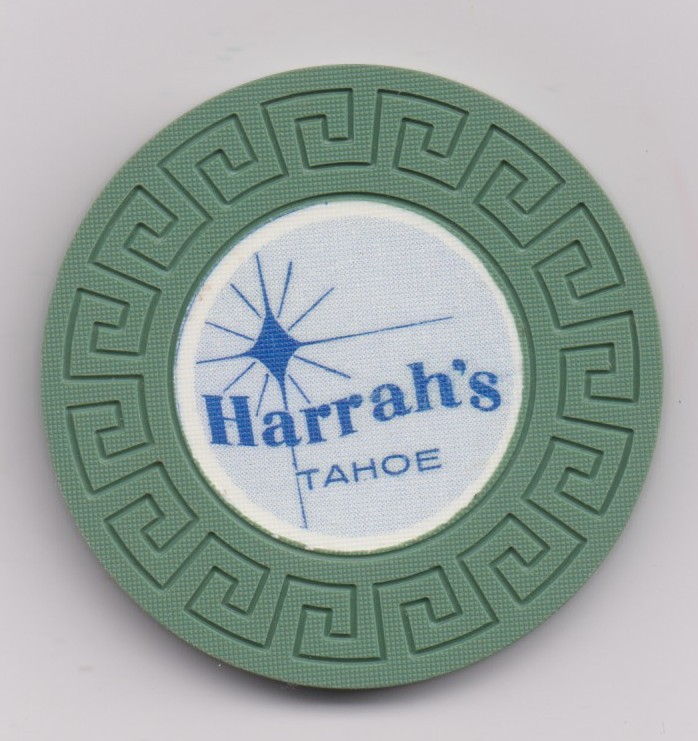 Harrah's Roulette Chips -Lake Tahoe