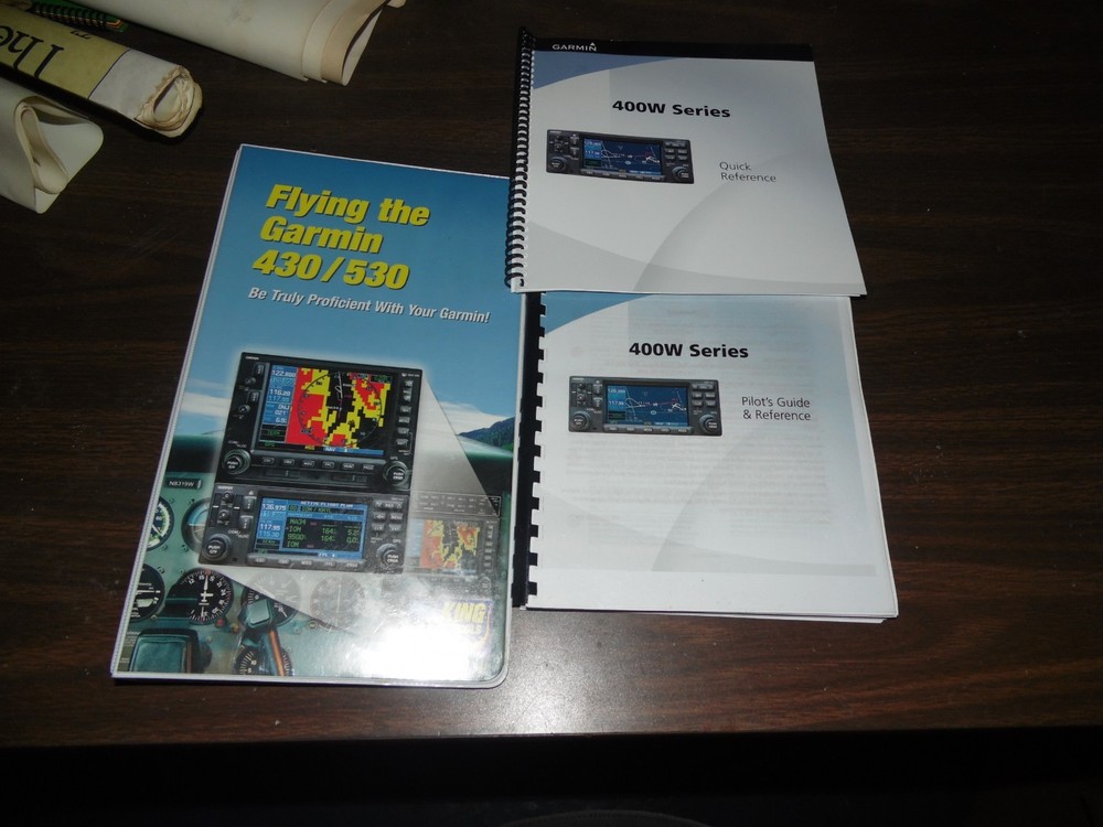 Garmin 430 530 Software and 400w Series Quick Reference & Pilots Guide