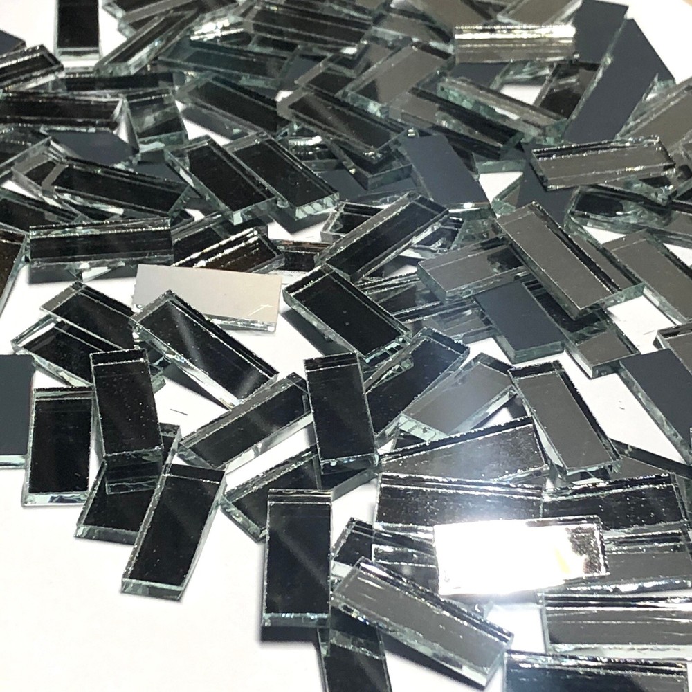 Mirror Glass Mosaic Tile Border Pieces