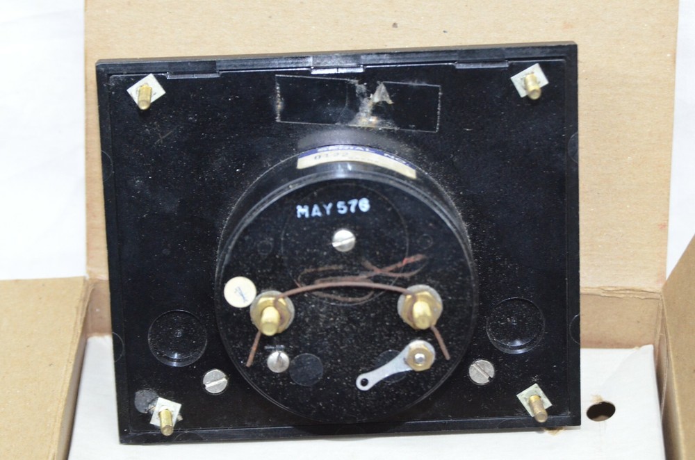 Modutec Analog Panel Meter Volts 0-3 DBRN Decibel DB Model 407735 Battery Test