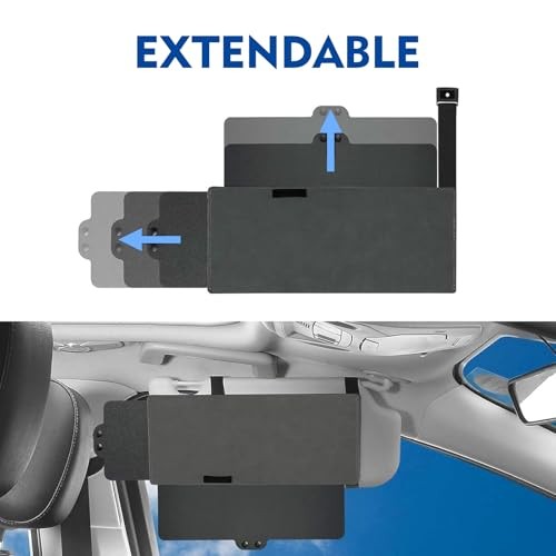 Sun Visor Extender for Car, Car Sun Visor Extender, Retractable Goggles