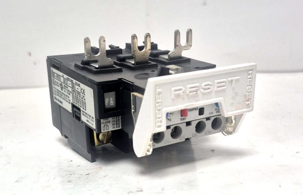 ALLEN-BRADLEY 592-B1FA SER. A SOLID STATE OVERLOAD RELAY 3.7-12A CURRENT RANGE