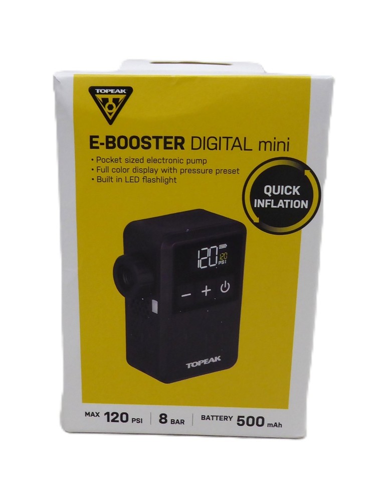 Topeak E-Booster Digital Mini Compressor