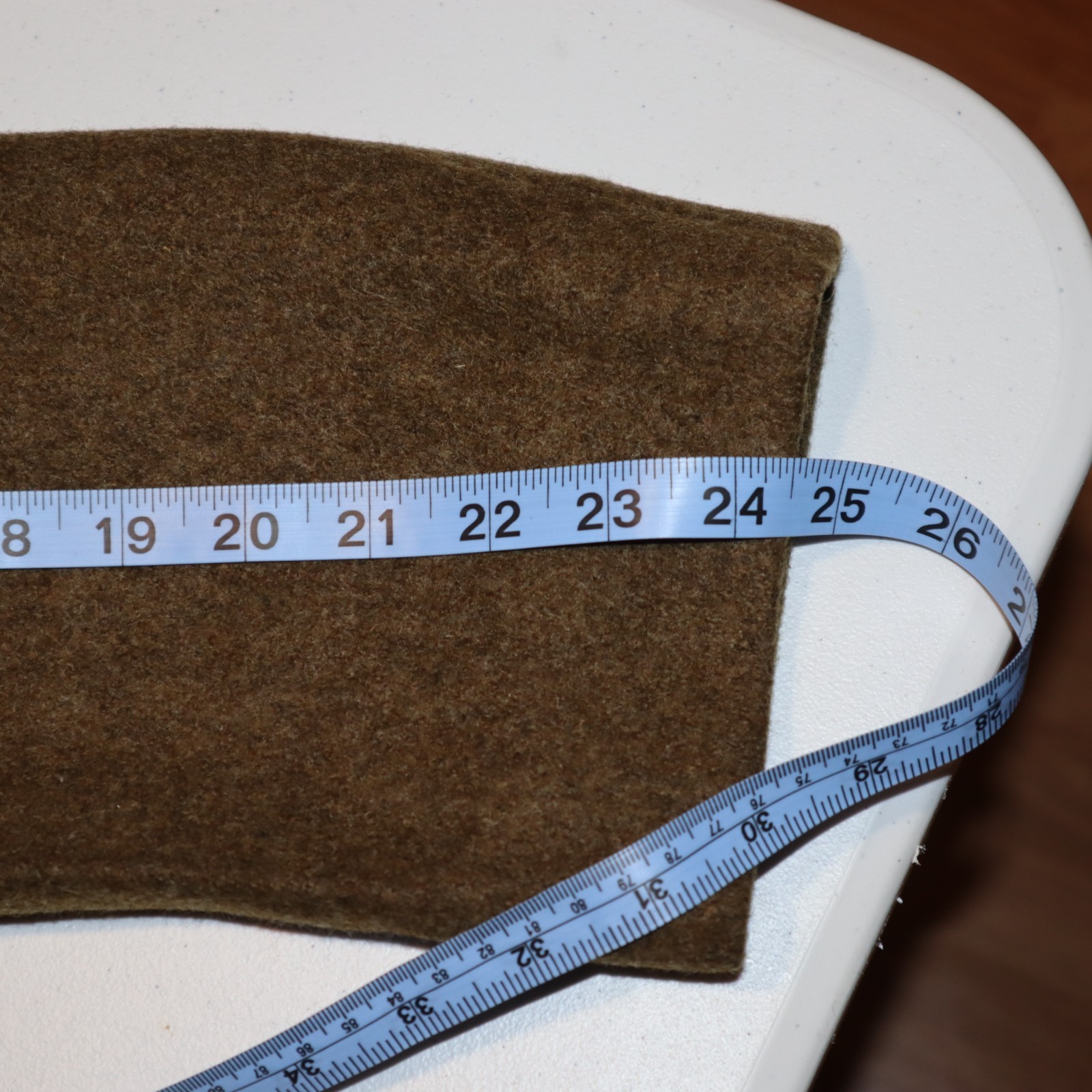 Vintage 1940s WW2 US Military USAAF Army Air Force Wool Overcoat Trench Coat 36