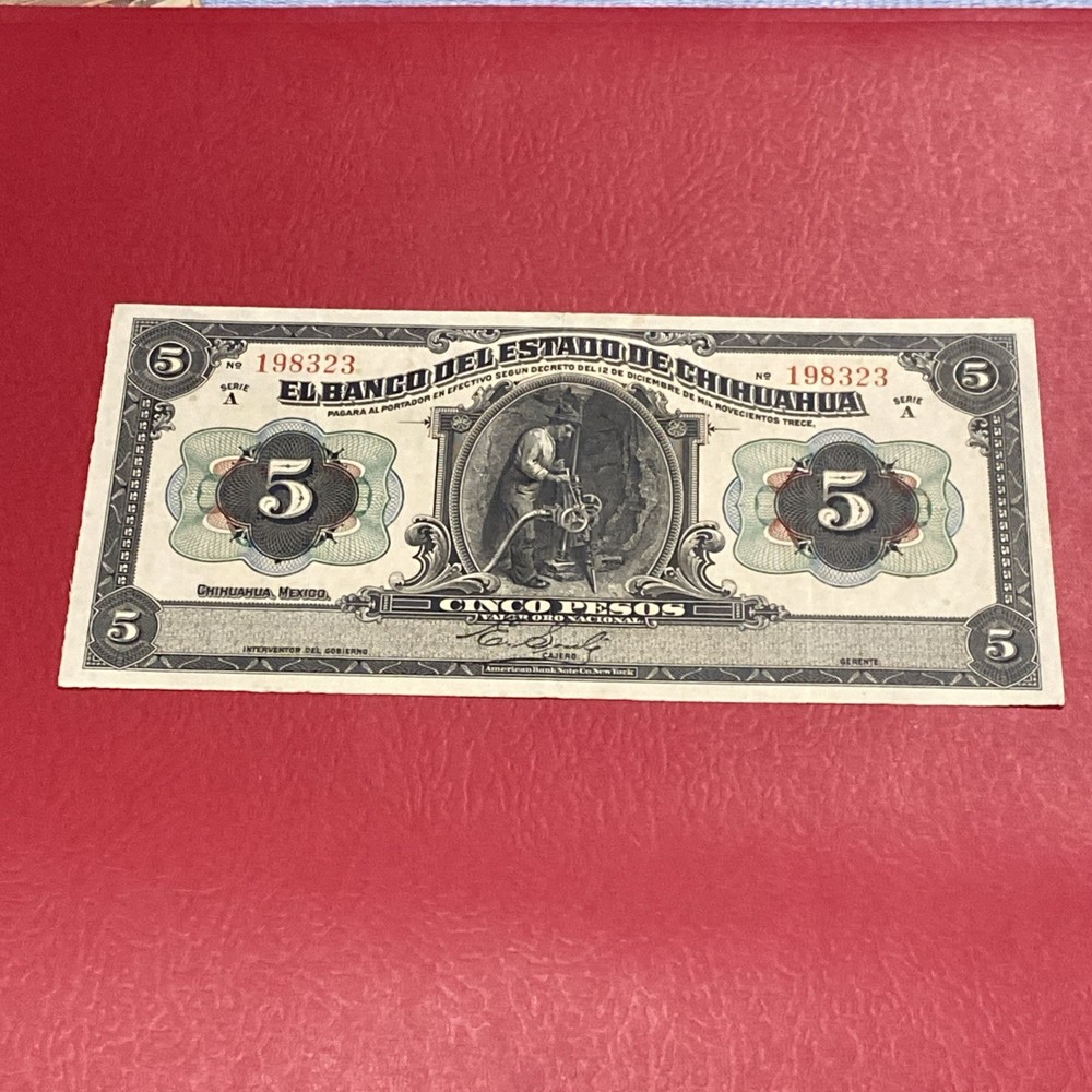 Mexico -  5 Pesos - 1913