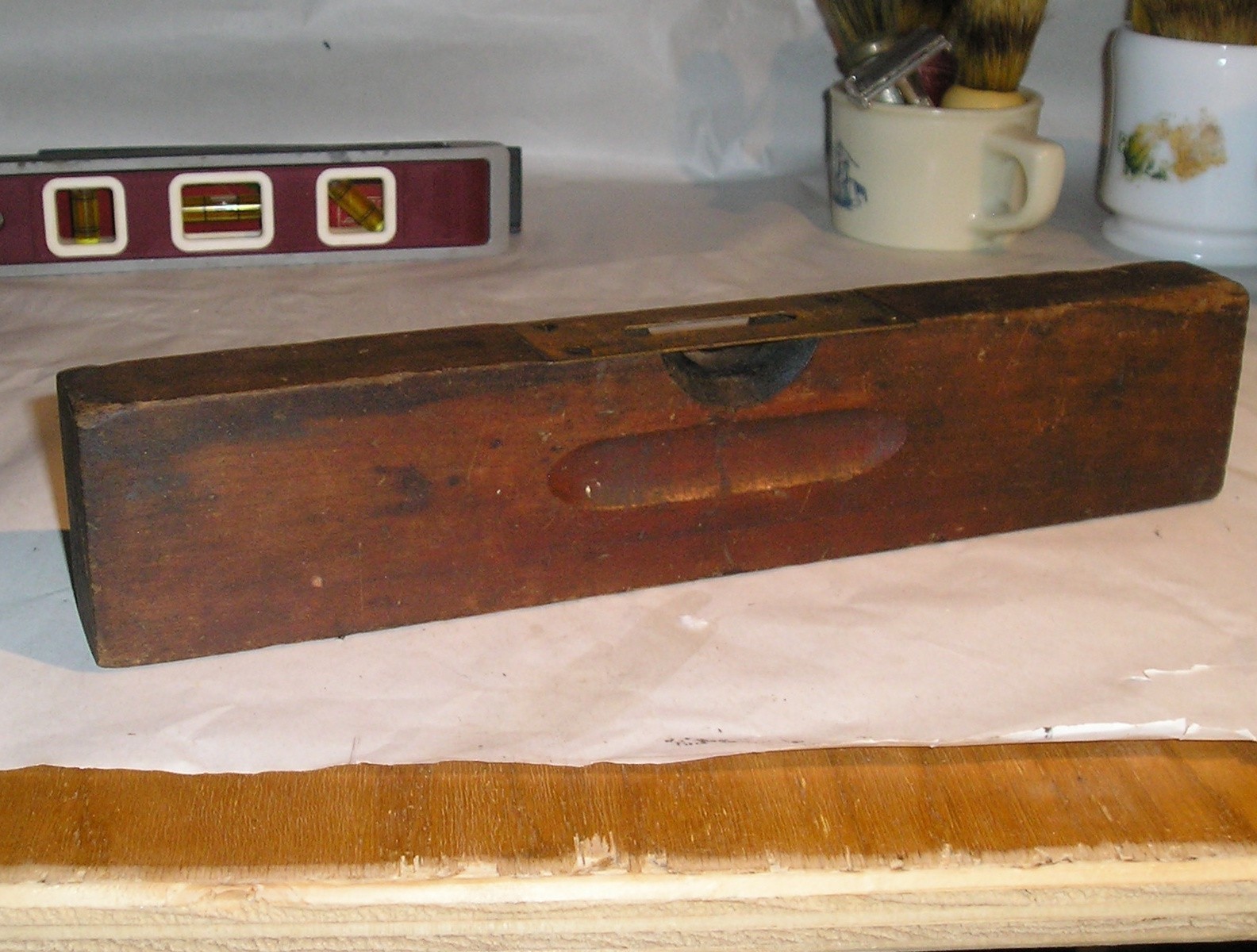 Vintage STANLEY Rule & Level Co. No. 102 Level - Sweetheart Logo 1922-1935