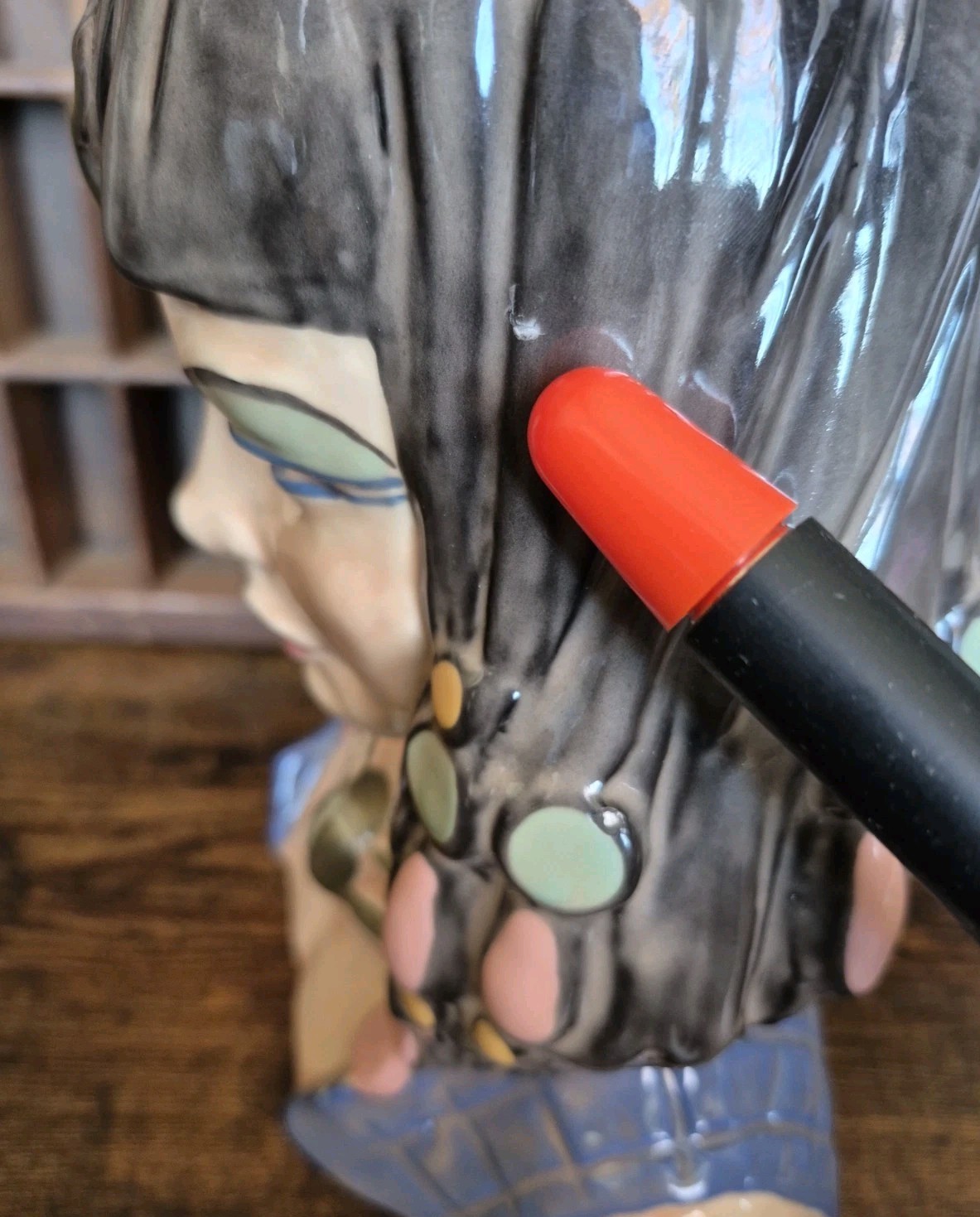 1994 Cleopatra Lady Head Vase Ltd Ed Unforgettable Women Larry Zimpleman 89/100