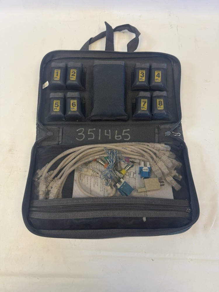 IDEAL LinkMaster PRO Cable Tester Kit with remotes 1-8 and cables