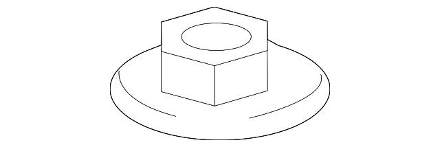 Genuine GM Multi-Purpose Nut 11609470