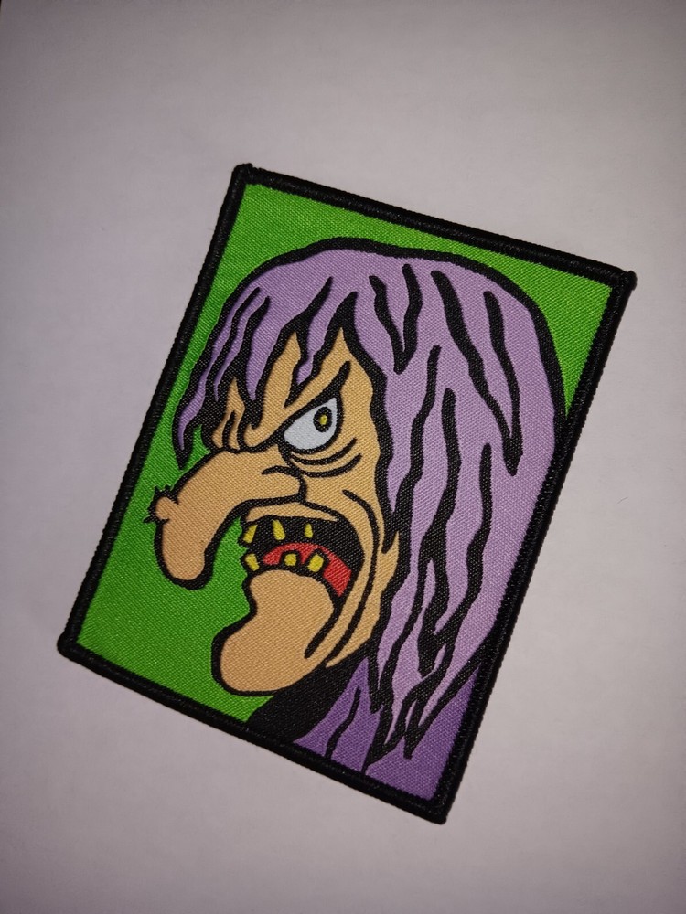 PATCH - The Spooky Witch - Woven iron on patch - Halloween Horror monsters