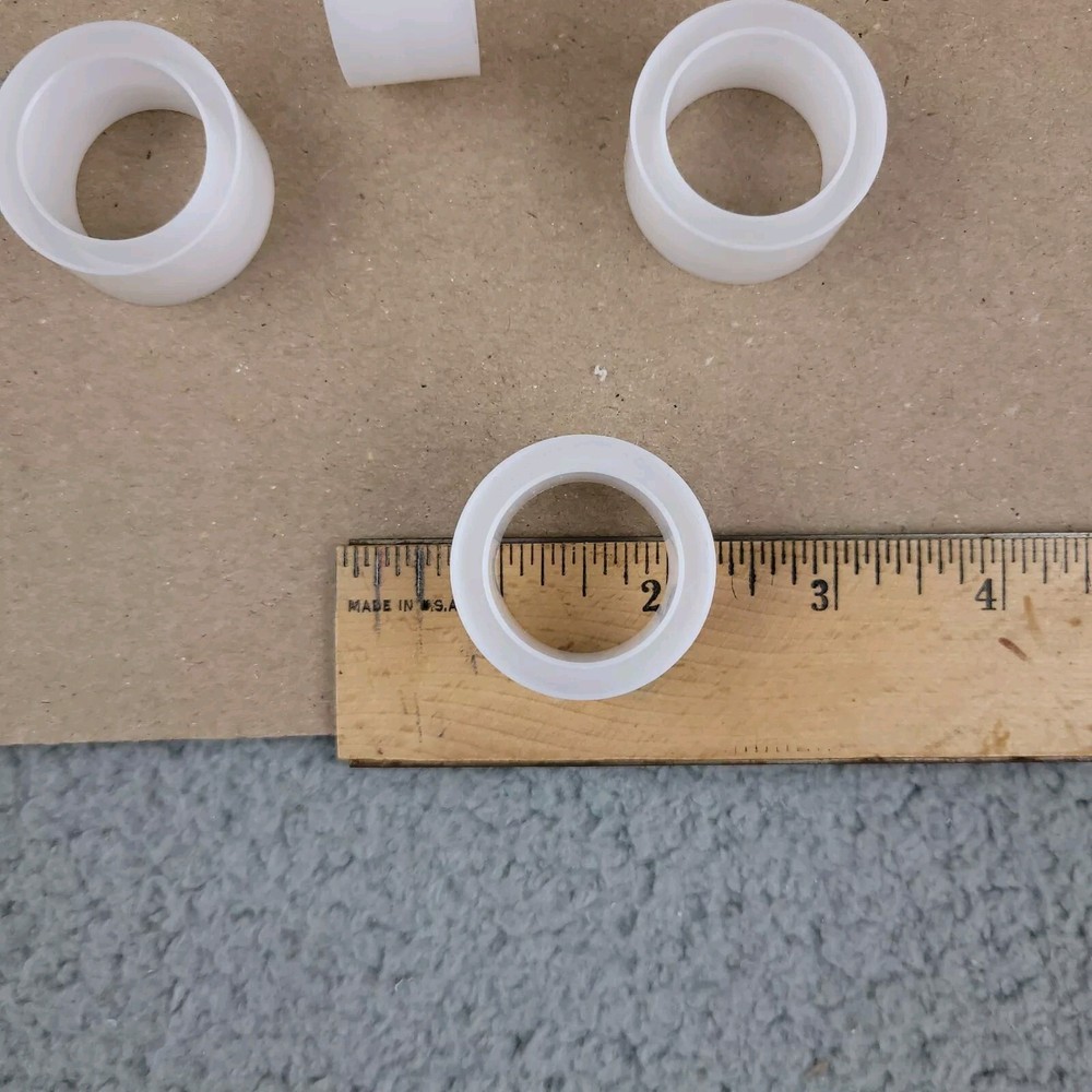 170 Empty Plastic Tape Core Rolls Craft Art Project Wheels width 3/4"