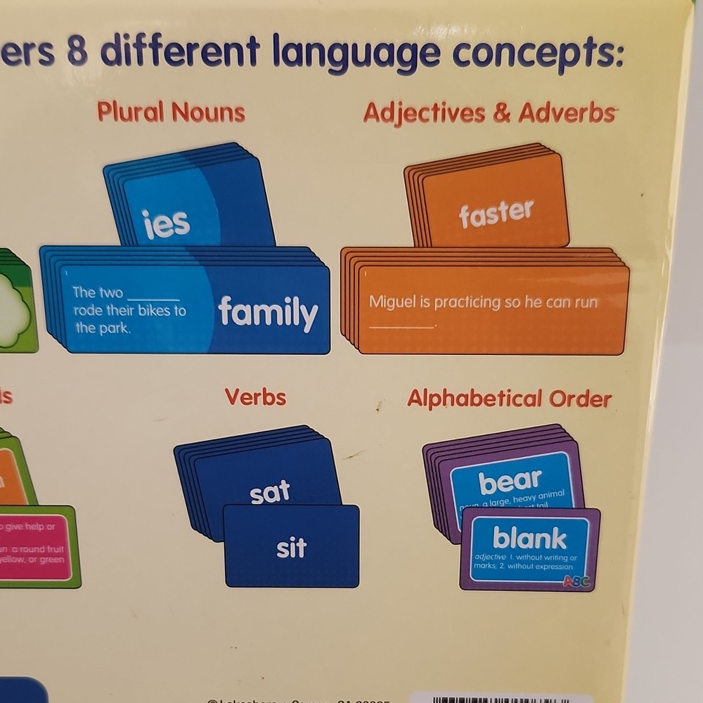 Lakeshore Match & Sort Language Quickies Language Skills Grades 2-3